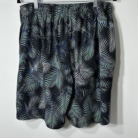 George Shorts Men’s L(36-38) Swim Trunks Nature Print Drawstring W/ Pockets - Picture 5 of 11